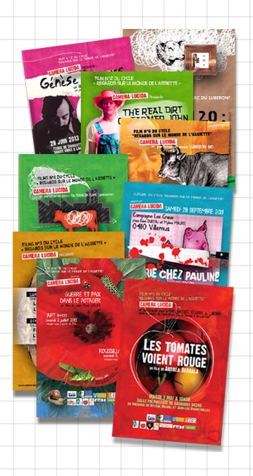 jivézi 2013 - Visuel de présentation et série de 10 cartes postales pour CAMÉRA LUCIDA - APT